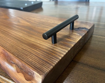 Live edge wood charcuterie board, food safe serving board, natural wood, cheese board
