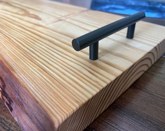 Live edge wood charcuterie board, food safe serving board, natural wood, cheese board