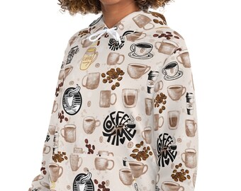 Felpa Coffee Time, Idee regalo divertenti, Coffee Break, Caffeine Addict, Love My Latte, Sweet Aroma, Fashion Hoodie