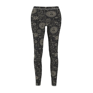 Gold star leggings Etsy Mexico