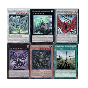 Yu Gi Oh Deck Dragons Complet Prêt à Jouer Neuf Français - 55 Cartes