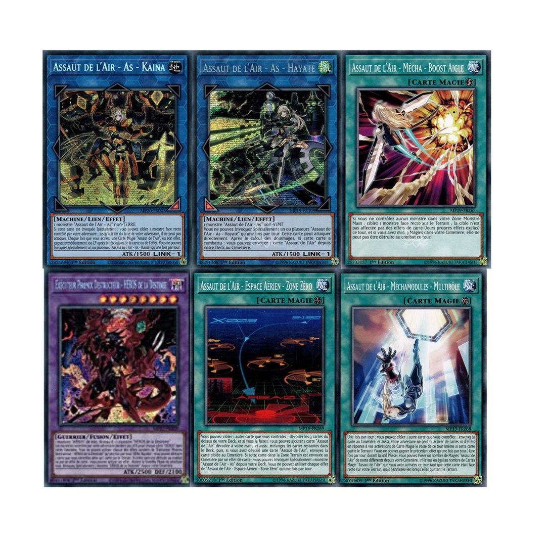 Yu Gi Oh Deck Air Assault/ Sky Striker Complete Ready to Play - Etsy