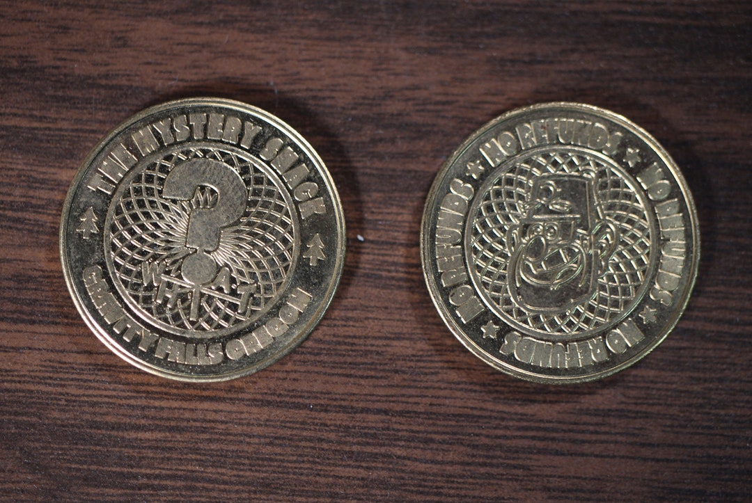 Fall Tokens Gravity Fall Inspired the Mystery Shack Token - Etsy
