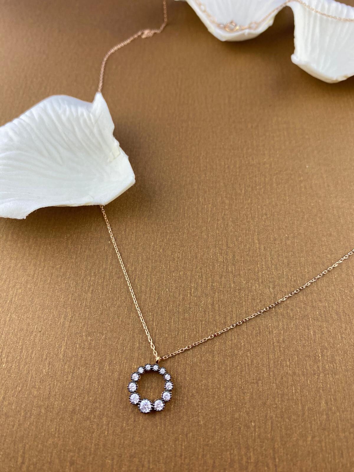 ◆STONEHENgE◆ 14K Necklace SO0152 Stonehenge 14K Gold Necklace B8048 