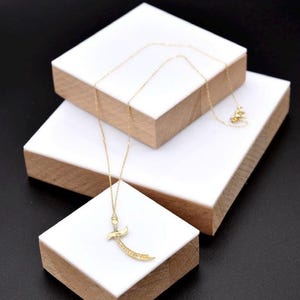 14K Gold Sword Pendant ,Golden Sword ,14K Gold ,Birthday Present ,Gift For Loved One