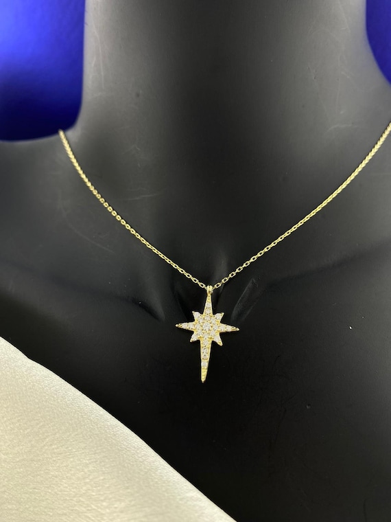 ※特別値下げ！Star Necklace Gold 61BI-OQDbpL._UY1000_.jpg