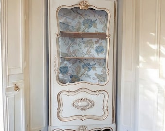 Vetrina in stile francese rustico LOUIS XV