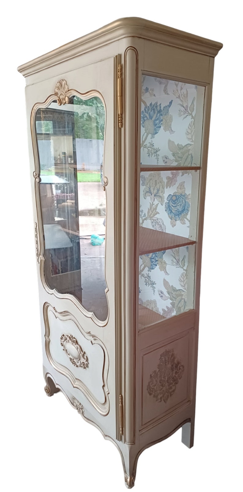 Bibliothèque vintage, Vitrine & Etagère vintage occasion