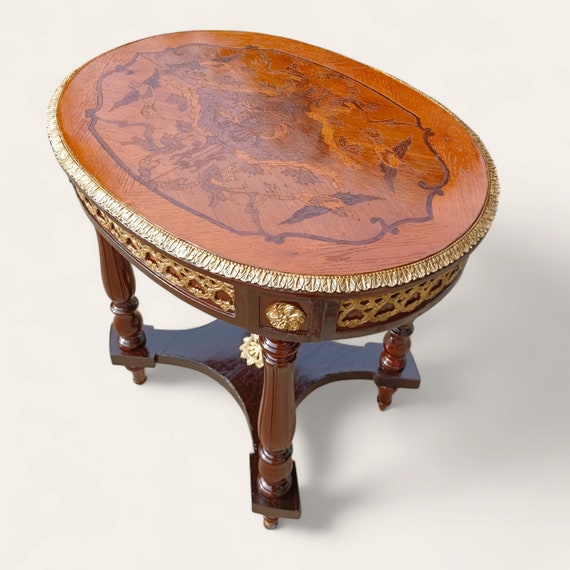 イタリア製 マホガニー材 最高級 フランス アンティーク ルイ16世様式