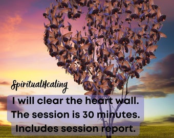 Heart Wall Healing,Heart Wall Removal Session,I Will Clear Your Heart Wall using Emotion Code, Heart Wall Session, Report İncluded