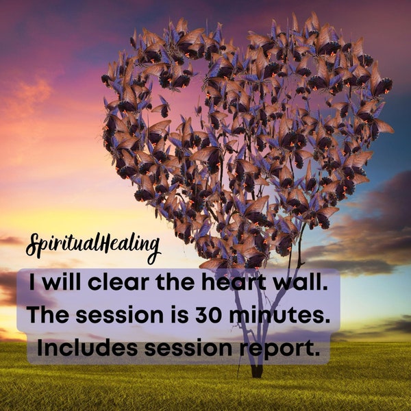 Heart Wall Healing,Heart Wall Removal Session,I Will Clear Your Heart Wall using Emotion Code, Heart Wall Session, Report İncluded