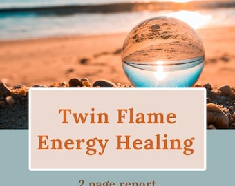 Twin Flame Energy Healing Session: Karmic Bond Clearing