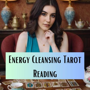 Energiereiniging Tarotlezen | Negativiteit loslaten en spiritueel evenwicht herstellen | Intuïtieve begeleiding | Levering binnen 24 uur