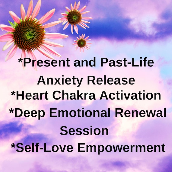 Heart Chakra Healing Session: Past-Life Anxiety Release & Self-Love, PDF Report