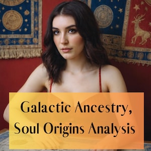 Origen de las semillas estelares y astrología de vidas pasadas / Ascendencia galáctica, análisis de los orígenes del alma / Cartas natales, de progreso y de arco solar / Entrega en 48 horas