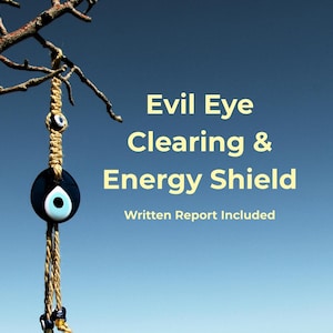 Oczyszczanie złego oka i tarcza energetyczna | Reset aury, usuwanie złych wibracji (raport pisemny)