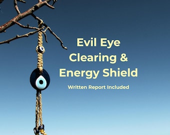 Reiniging van het boze oog en energieschild | Aura resetten, Bad Vibes verwijderen (schriftelijk rapport)