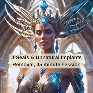 Personalized J-Seals Removal Session: Spiritual Clearing, Energy Blocks, Report