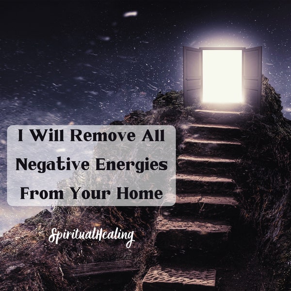 I Will Remove All Negative Energies From Your Home, Reiki energy, House Cleanse,Place Cleanse, Reiki Session for 30 Minutes,Includes Report