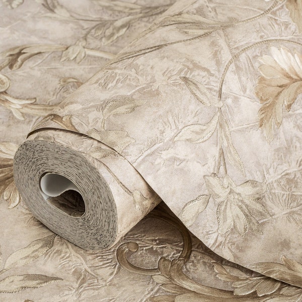 Flower Non Stick Wallpaper - Etsy