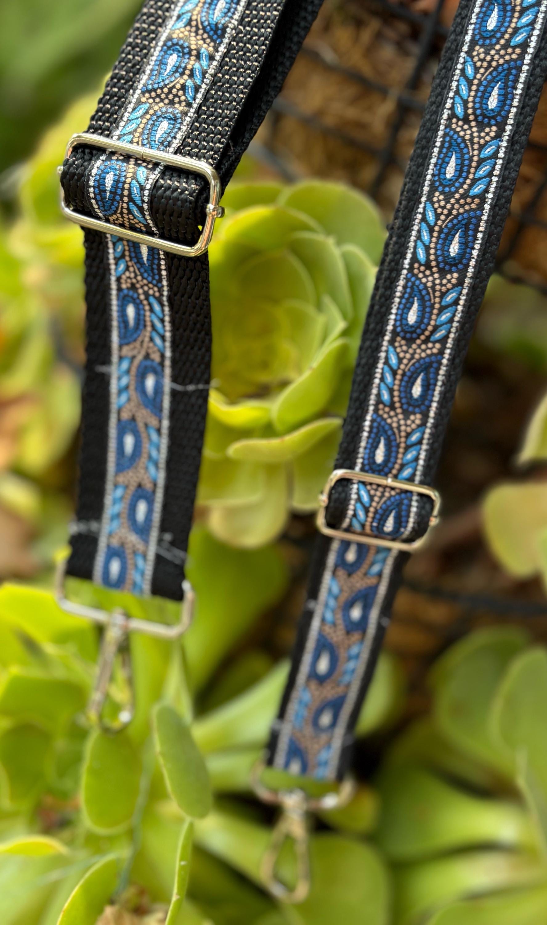 Peacock Blue Belt - Etsy