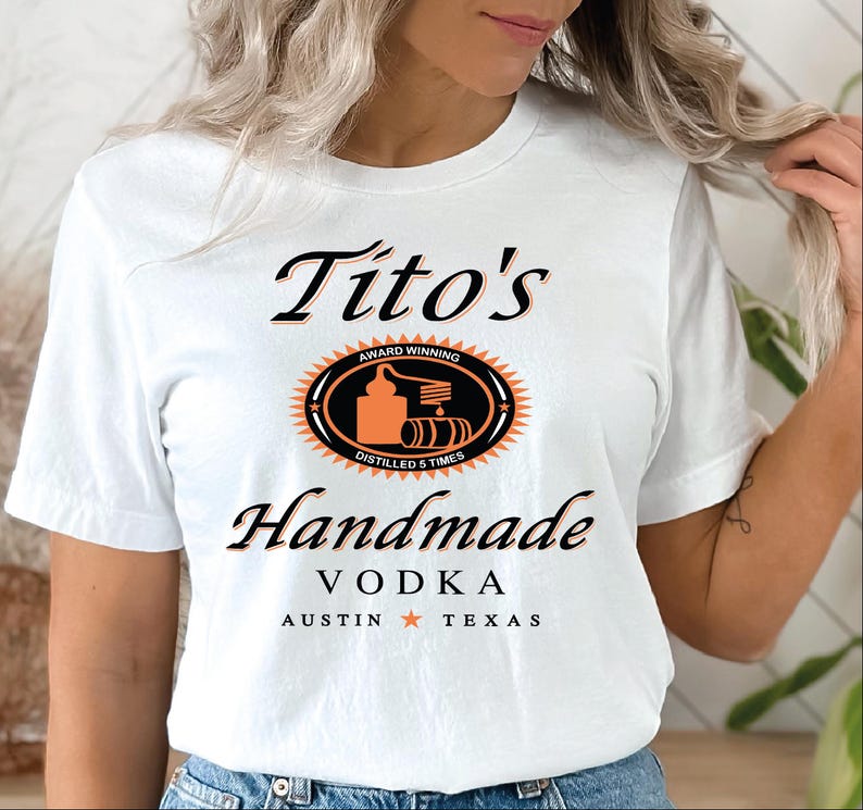 Tito's Handmade Vodka Top Tank, Valentine's Day Gift Shirt, Austin