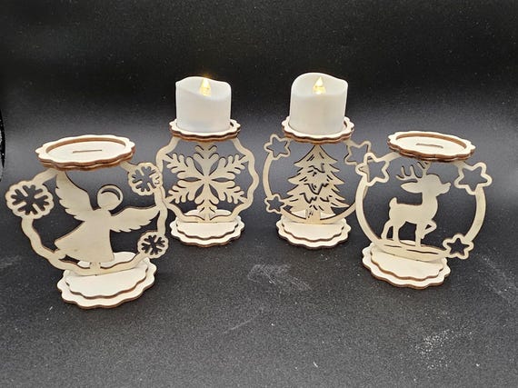 Teelichthalter Weihnachten