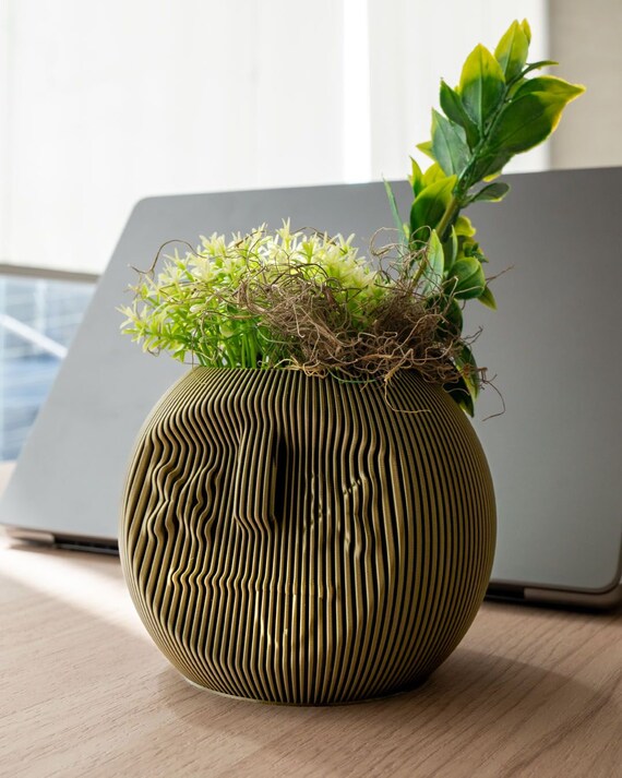 XX Dude Vase Decorative Vase Flower Vase Flower Pot 3D Print Emoji Decoration Custom