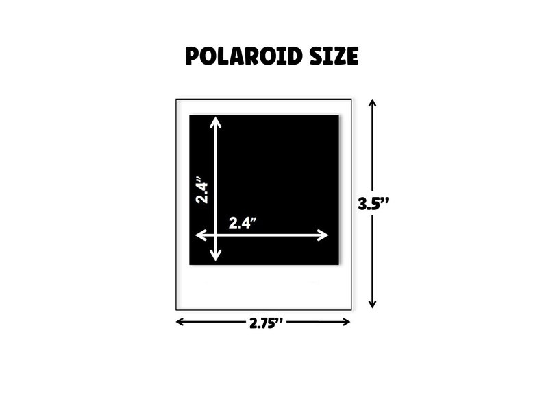 Photo Printing Gift Polaroid Style Photo Printing Service Etsy