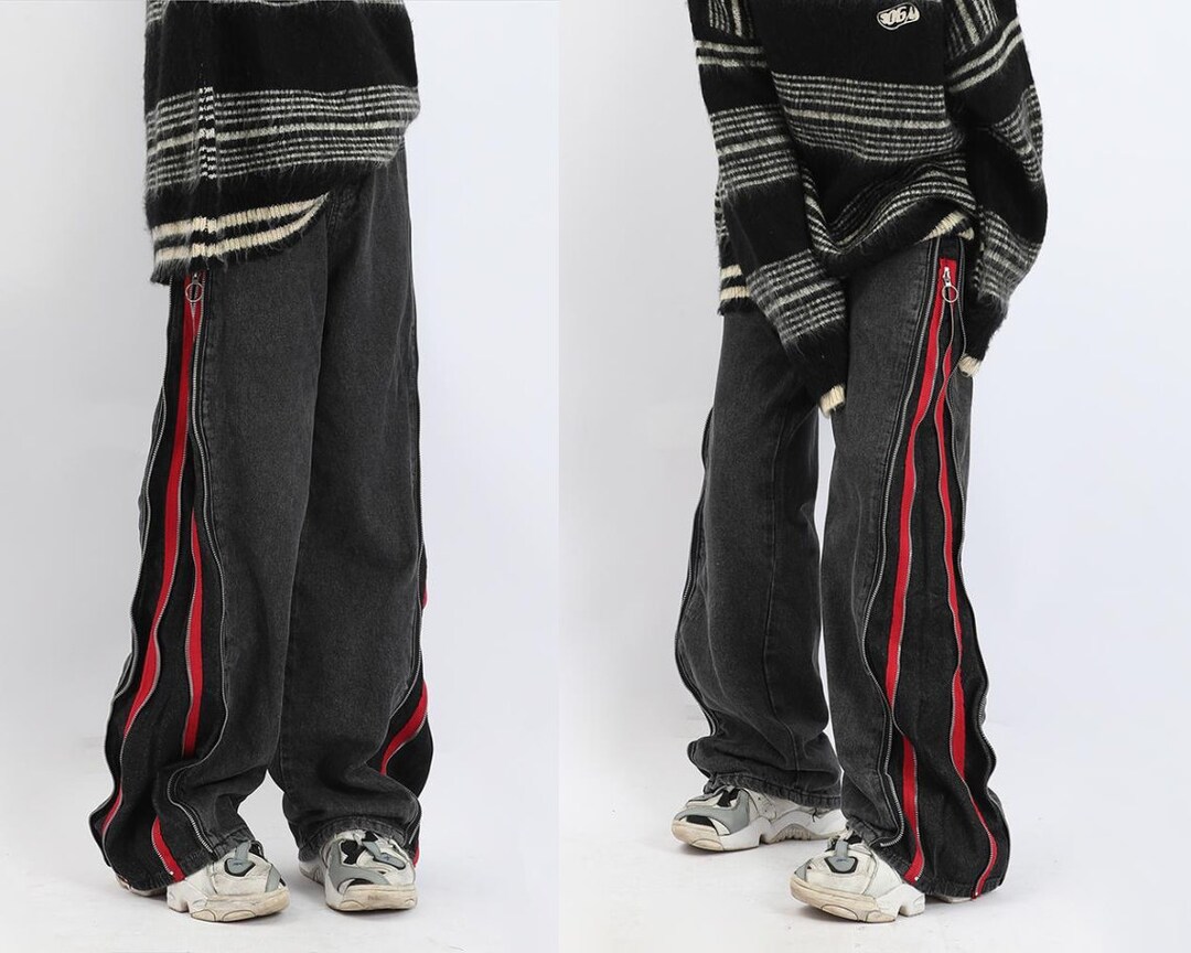 Denim Hybrid Flared Pants