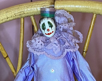 Vintage 1970s Clown Doll