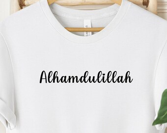 Alhamdulillah Shirt, Ramadan Shirt, Religious Shirt, Muslim Shirt, Gifts For Muslim, Ramadan Kareem Shirt, Muslim Eid Shirt, Islamic Gifts