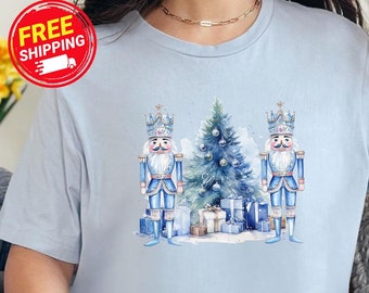 Nutcracker Christmas Shirt, Nutcracker Shirt, Chinoiserie Nutcracker Shirt, Christmas Shirt, Trendy Shirts,  Christmas Gifts