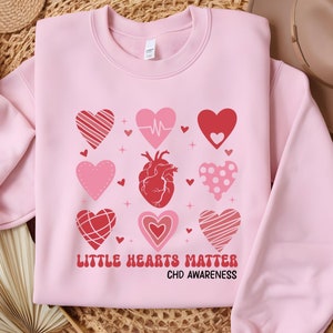 Chd Awareness Sweatshirt, Heart Disease Month Awareness Sweatshirt, Anatomical Heart Shirt for Warrior,  Heart Warrior Sweatshirt, Chd Shirt