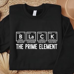 The Prime Element Sweatshirt, Martin Luther King Sweatshirt, MLK Sweatshirt, Martin Luther King Day Sweater, MLK Equality Sweatshirt