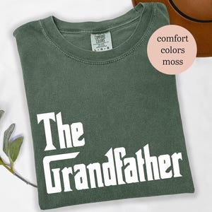 The Grandfather Shirt, Gift for Grandpa, Paternity Shirt, Fathers Day Gift, Baby Announcement Shirt , Grandpa to Be, Grandpa Gifts, Comfort