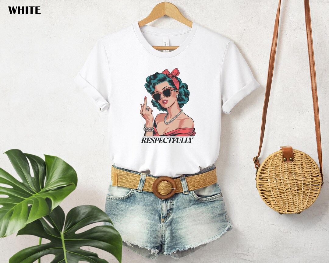 Isabelle Rude Shirt Retro Sassy Girl Graphic Tee - Funny Rude Humor Shirt - Etsy