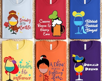Disney Drinking Around The World T Shirt, Disney Drinking Shirts, Epcot Food And Wine Racerback, Disney Wine Tshirt, Drinking Team Shirts