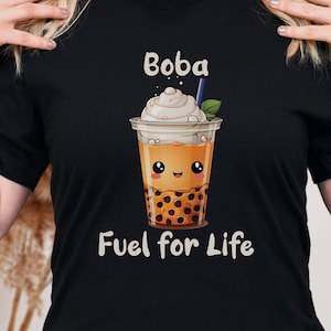 Boba Tea Shirt, Bubble Tea shirt, Funny Boba shirt, Cute Kawaii Boba Tea Attire, Cute Tea Tee, Gift for Tea Lover, Fun Foodie Apparel