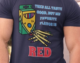 Crayon Eater Tee | Humorous Marine Shirt | Military Humor Gift for Veterans and Active Members
