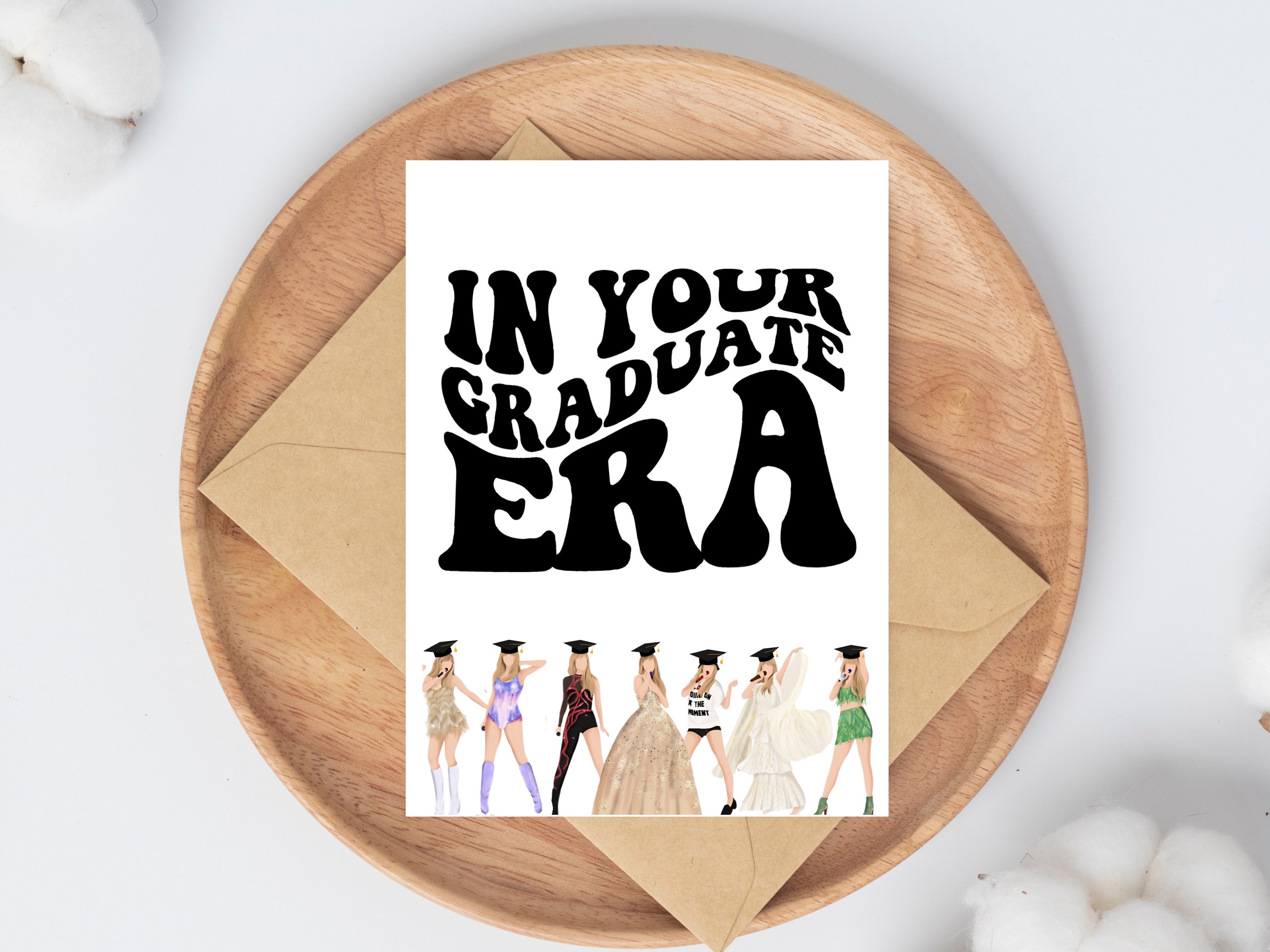 Swiftie Graduation Card For Her - 'New Era' Music Fan Card For Daughter, Sister, Friend
