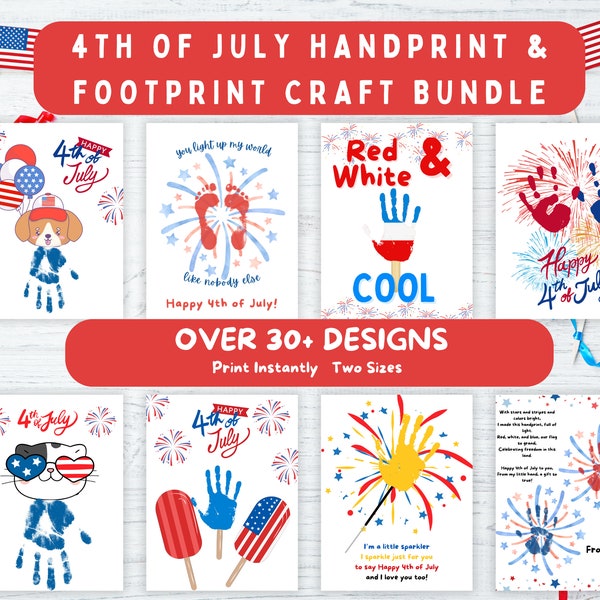 fourth of july handprint