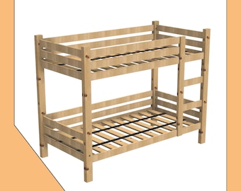 Simple BunkBed Build Plans