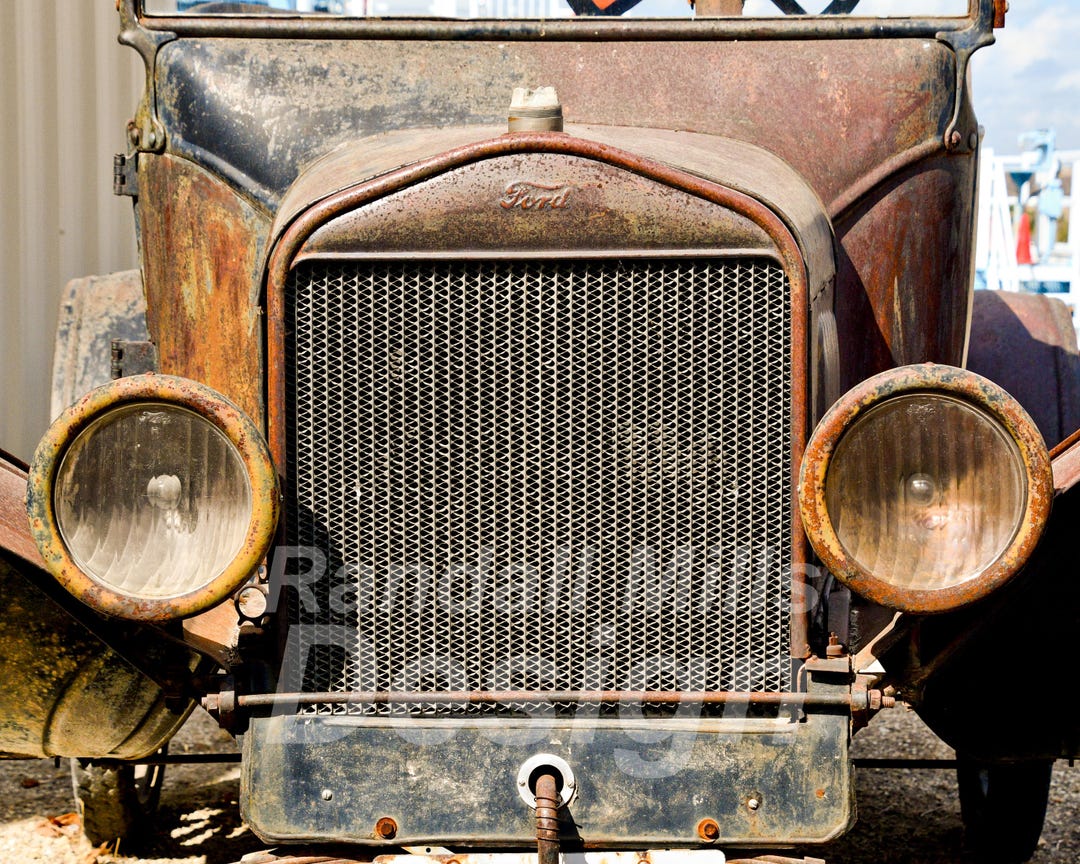 Rusty Model T Pick-up Truck Photo Perfect for the Car Lover, Father's ...