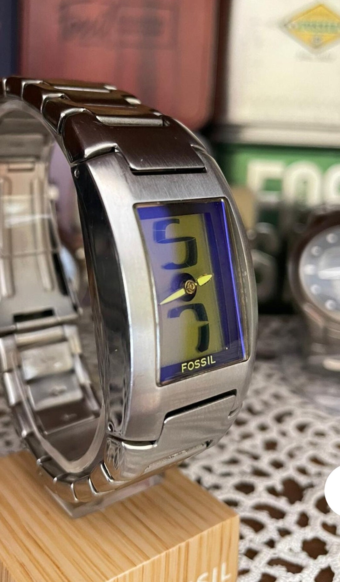 ロングセラー Fossil big tic 00s watch y2k 腕時計 フォッシル