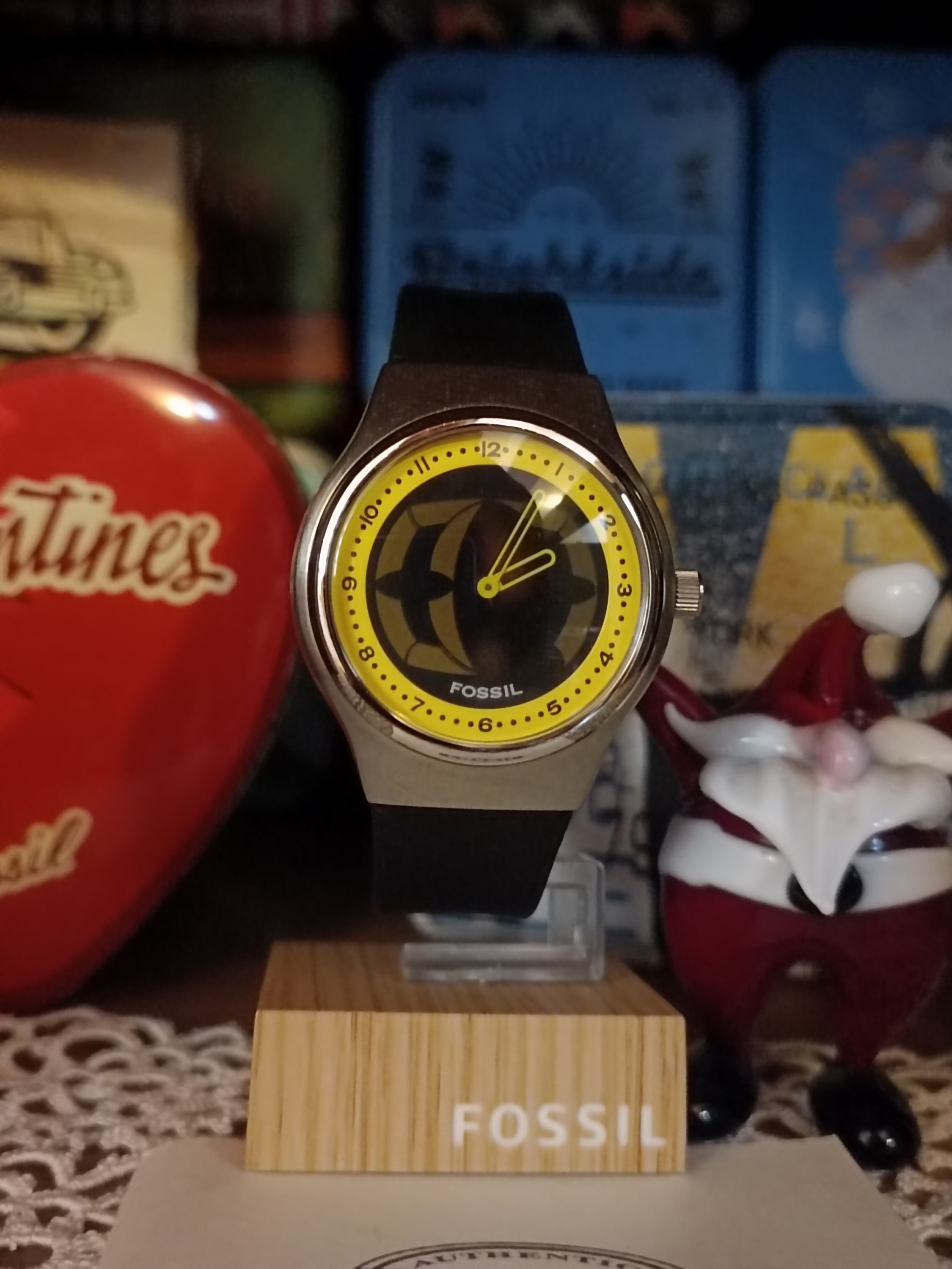 時計 00s FOSSIL BIG TIC computer Fossil bic tic 00s watch First y2k