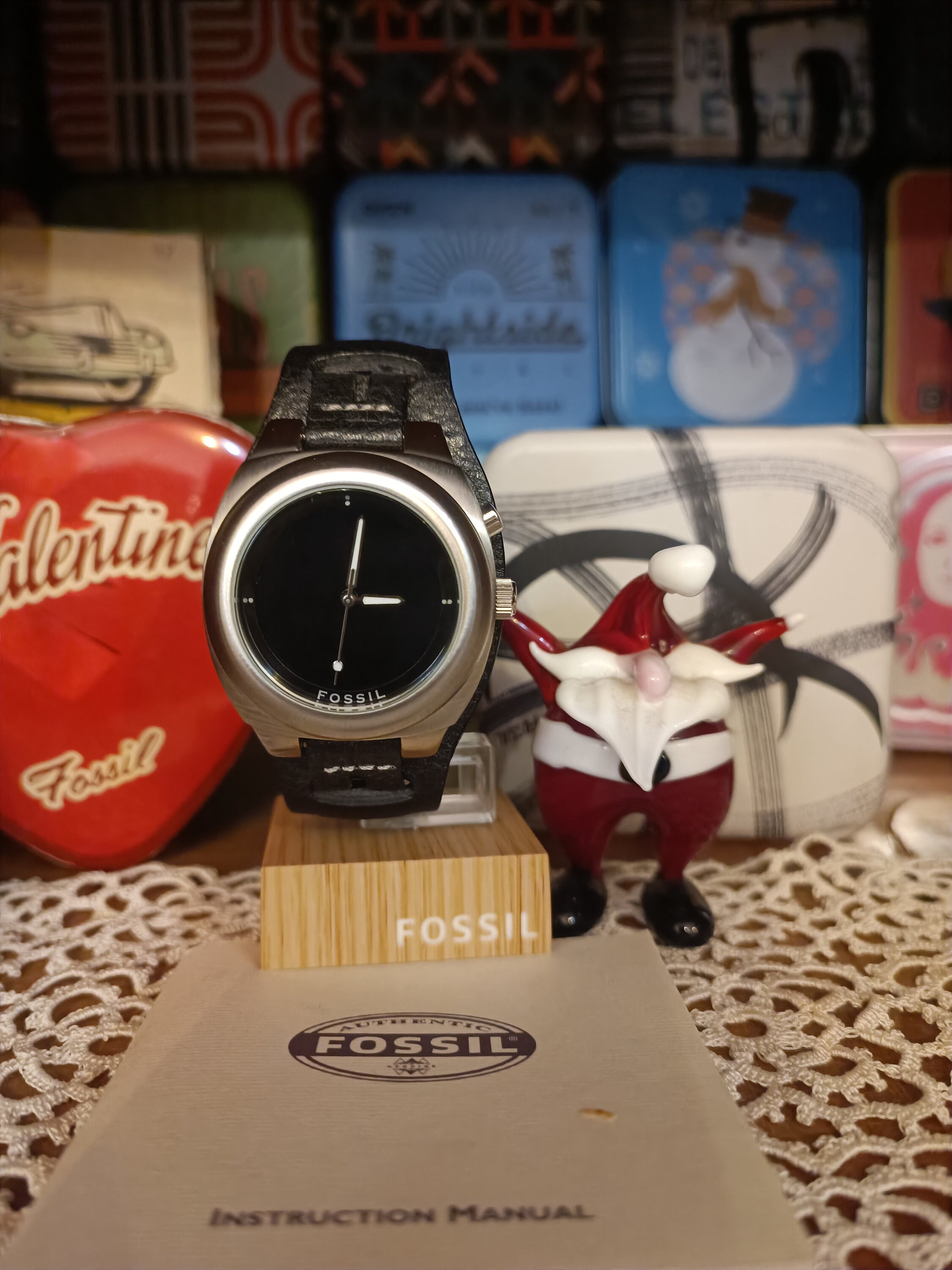 Fossil big tic watch instructions shop