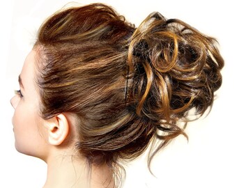 Messy Bun Hair Piece - Etsy Messy Bun Hair Piece - Etsy