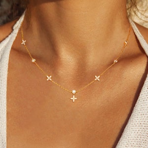 LOUIS VUITTON Heart double necklace Silver Gold LV Logo Ladies accessories  set