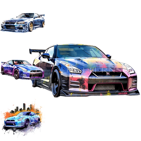 Nissan Skyline GT-R Clipart PNG